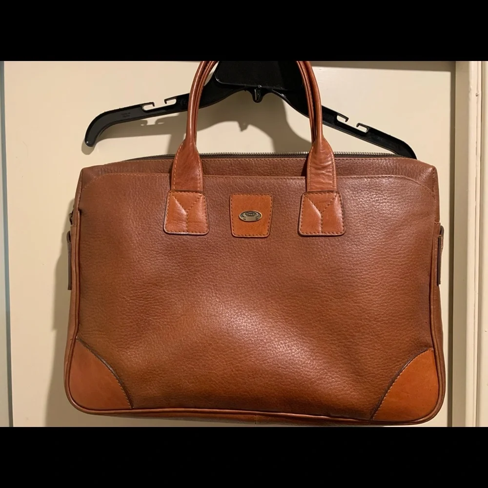 NEW Genuine leather business laptop bag